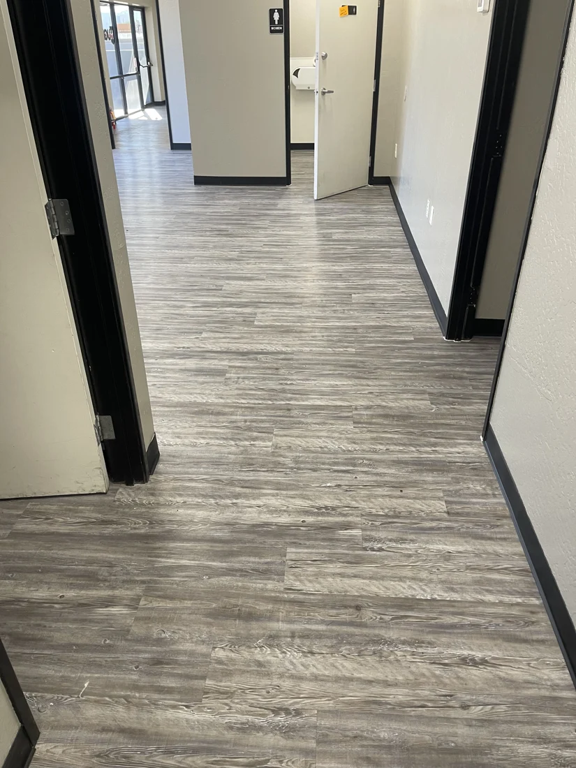 LVP installation by Arizona Preferred Flooring
